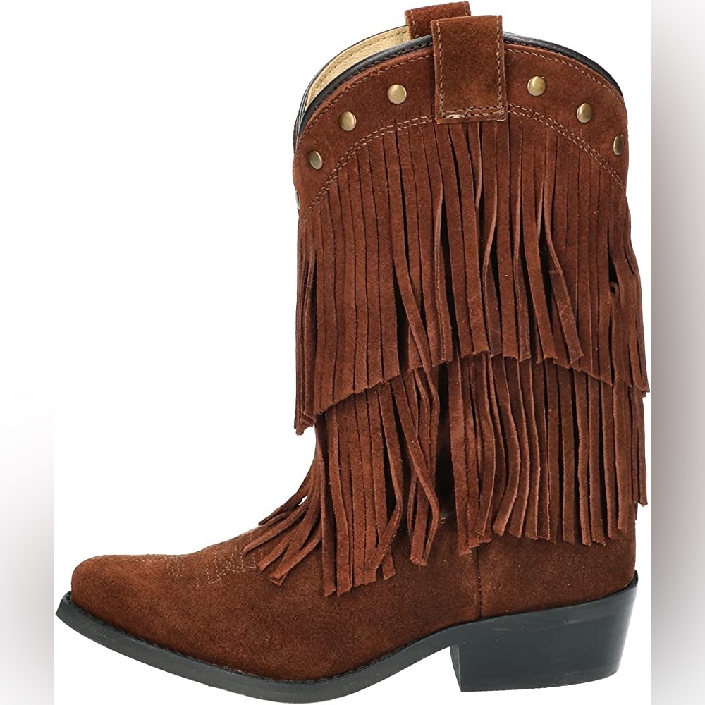 Smoky Mountain Boots Wisteria Series Fringe Suede Kids - Nice!